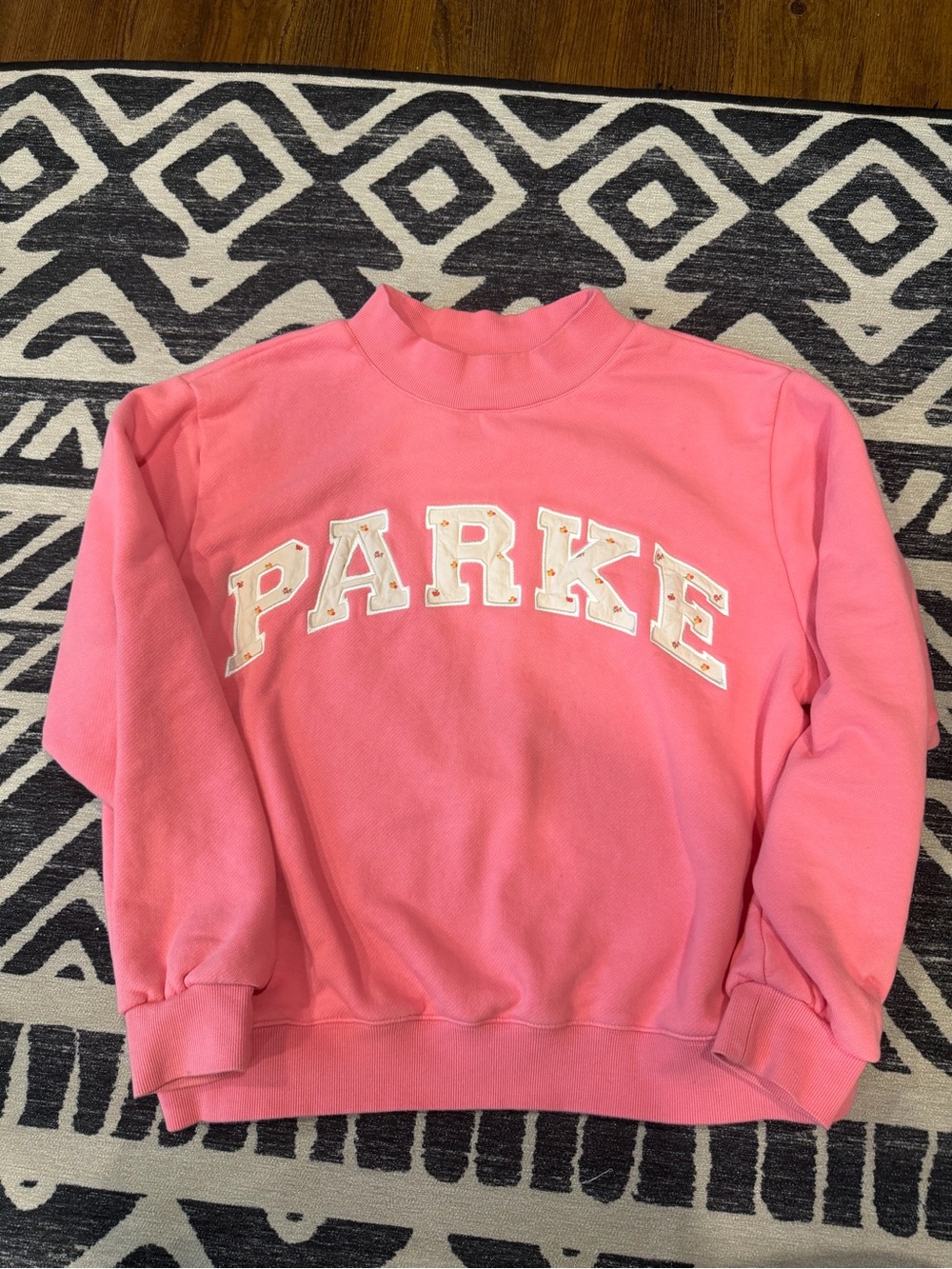 Varsity Parke Mockneck - Bloom + Sunset Floral